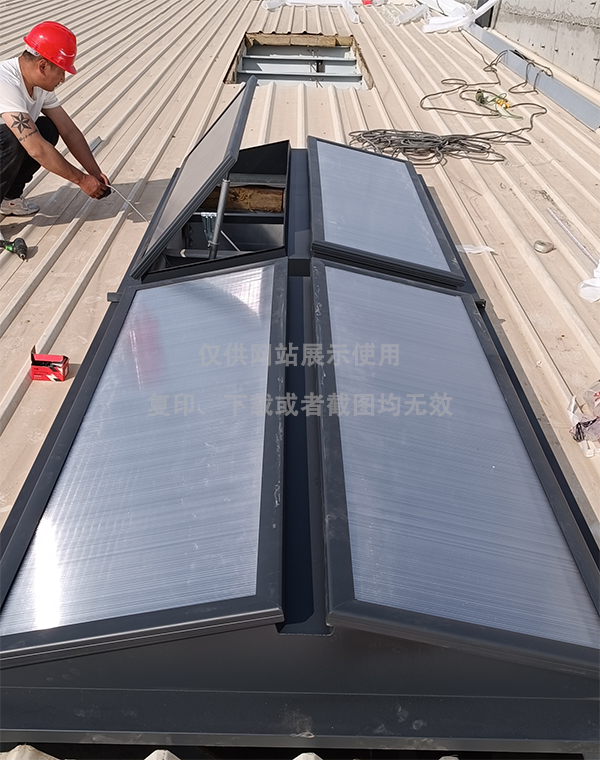 兰州王老吉生产车间秦安排烟天窗