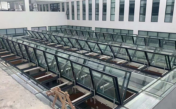 百安科技有限公司近期秦安排烟窗项目案例分享