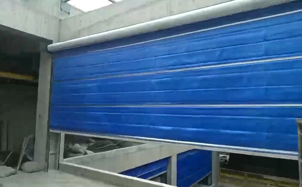 大型物流园区完成秦安防火门整体安装工程