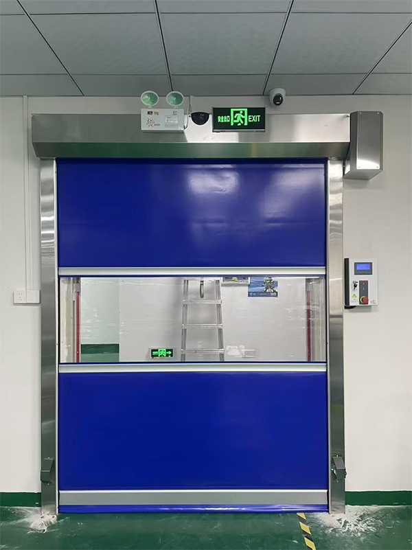 秦安快速秦安卷帘门在冷链物流仓储区的应用实践